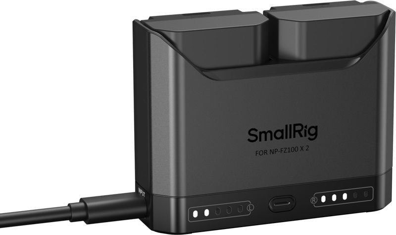 Комплект две батерии и зарядно SmallRig - Turbo, Sony NP-FZ100