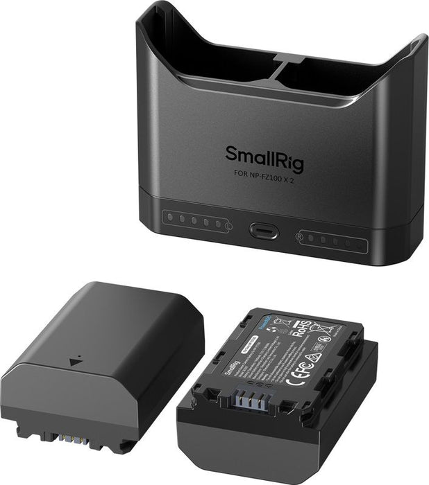 Комплект две батерии и зарядно SmallRig - Turbo, Sony NP-FZ100