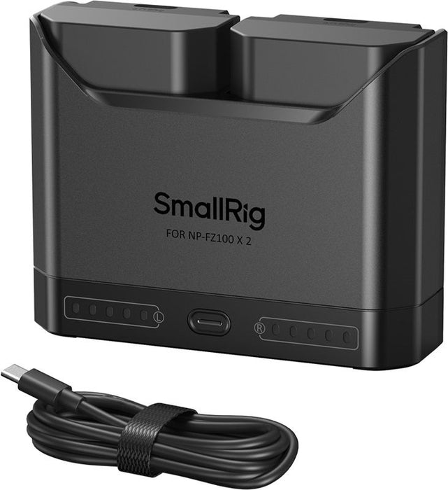 Комплект две батерии и зарядно SmallRig - Turbo, Sony NP-FZ100