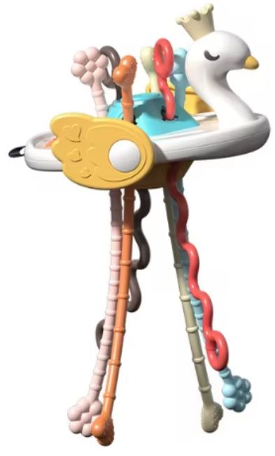 Играчка за издърпване Smart baby - Лебед