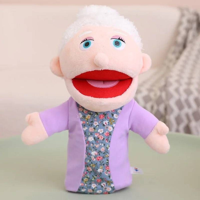 Кукла за ръка Smart Baby - Баба, 30 cm