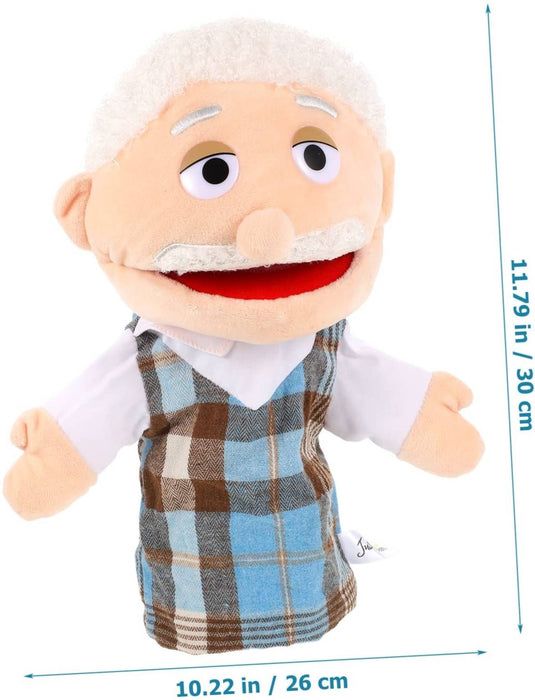 Кукла за ръка Smart Baby - Дядо, 30 cm