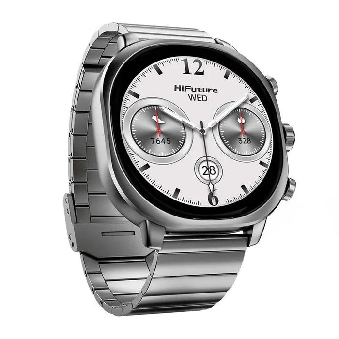 Смарт часовник HiFuture AIX 1.43’ AMOLED 350mAh сребрист
