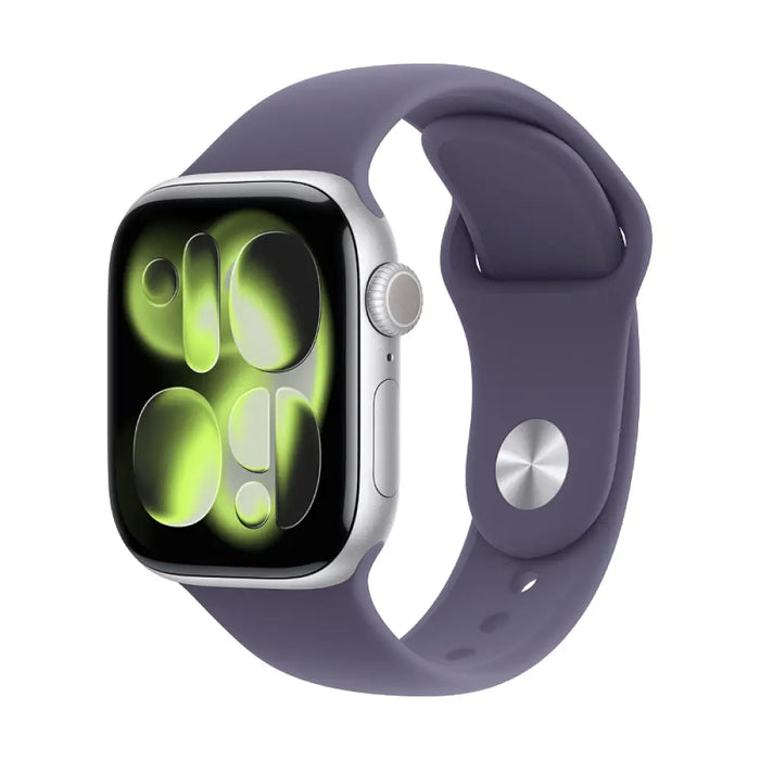 Смарт часовник Apple Watch 11 42mm Silver/Purple Band M/L