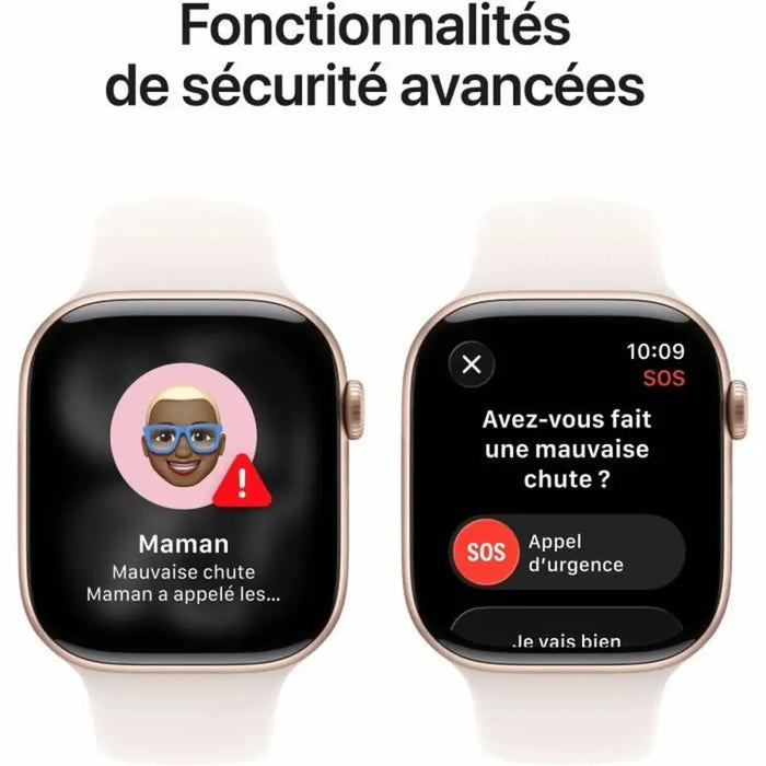 Смарт часовник Apple Розов Розово Златист 46 mm