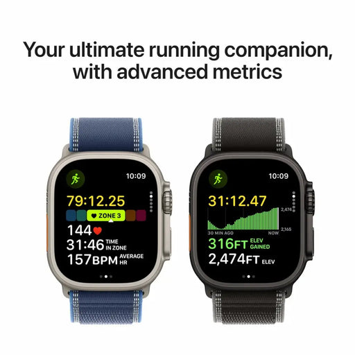 Смарт часовник Apple Черен 49 mm