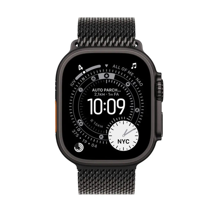 Смарт часовник Apple Черен 49 mm