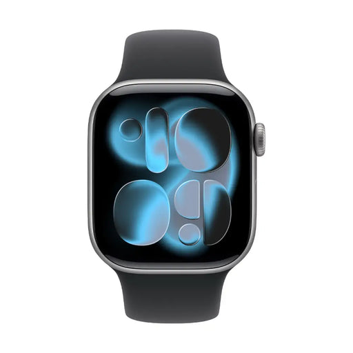 Смарт часовник Apple Watch 11 42mm Space Grey/Black Band