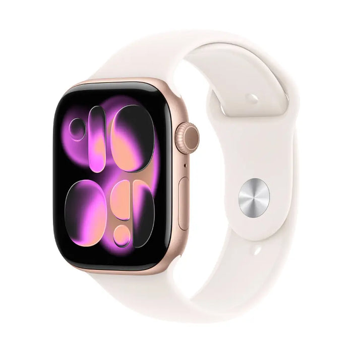 Смарт часовник Apple Watch 11 46mm Rose Gold/Light Band S/M