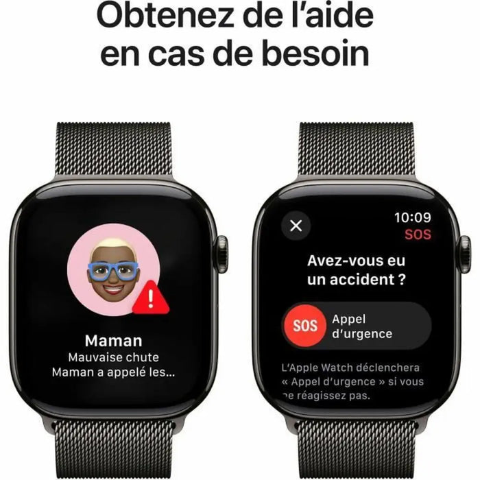 Смарт часовник Apple Apple Watch Series 10 46 mm 1,95’’ Сив