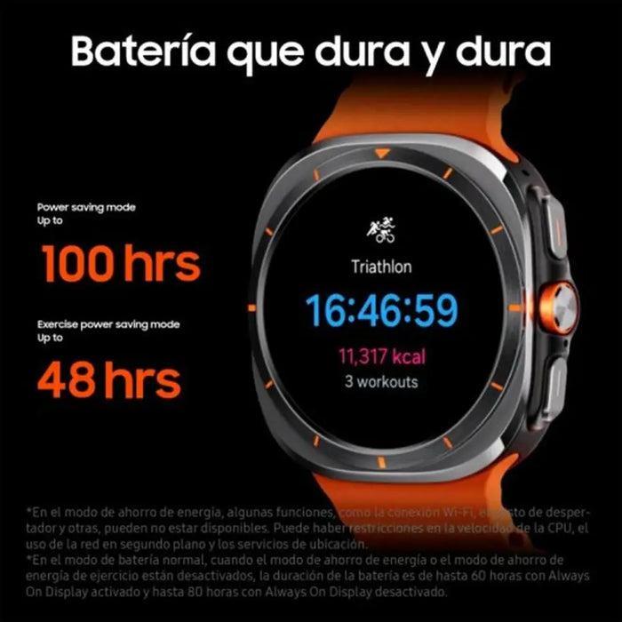 Смарт часовник Samsung Galaxy Watch Ultra 4G Сив Оранжев