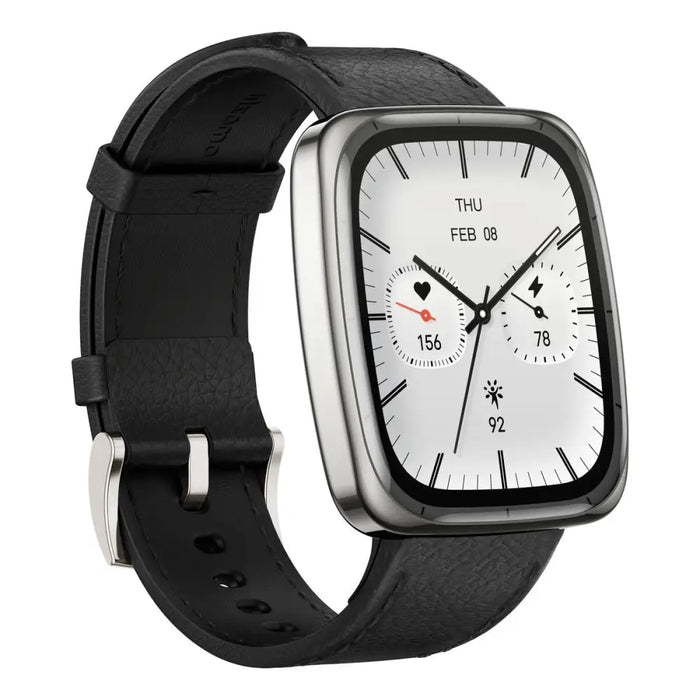 Смарт часовник Amazfit ACTIVE 2 SQUARE Черен Стомана 1,75’’
