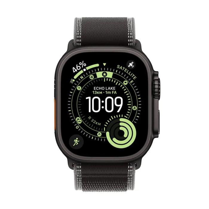 Смарт часовник Apple Черен 49 mm
