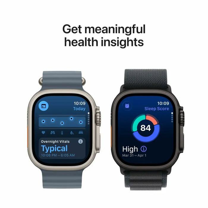 Смарт часовник Apple Черен 49 mm