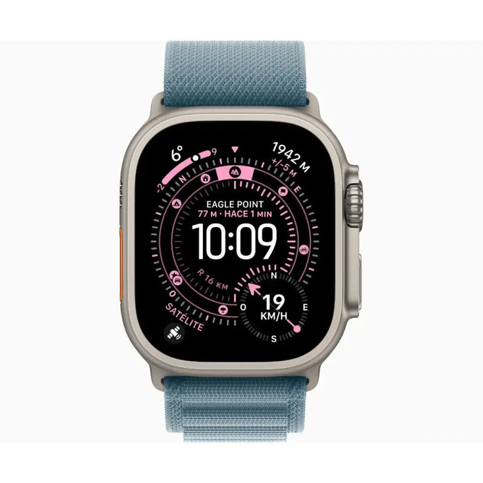 Смарт часовник Apple MEWM4QF/A Син Титанов 49 mm