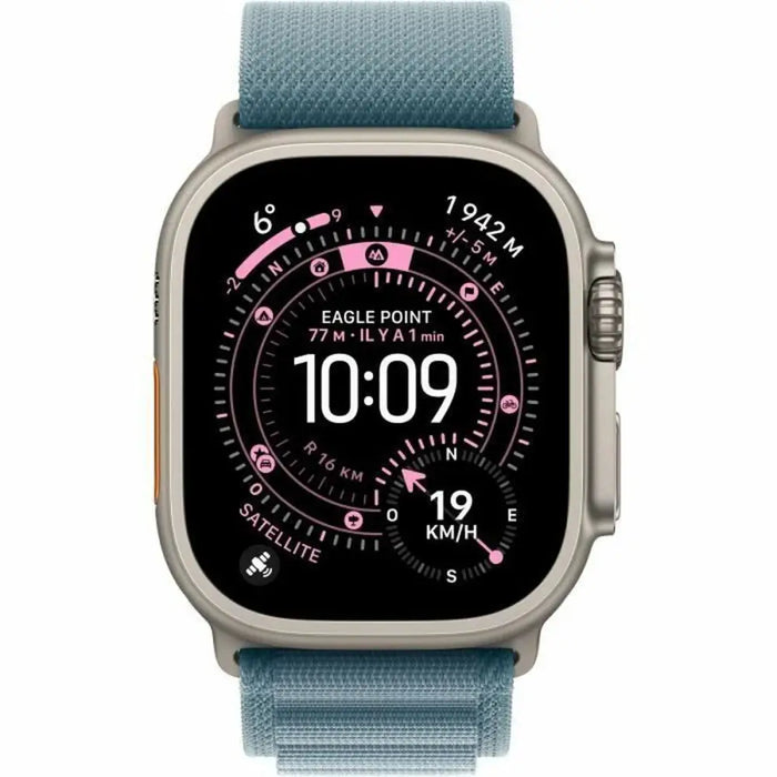 Смарт часовник Apple MEWM4QF/A Син Титанов 49 mm