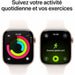 Смарт часовник Apple Розов Розово Златист 46 mm