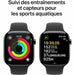 Смарт часовник Apple Series 10 Черен 46 mm