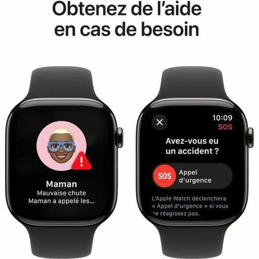 Смарт часовник Apple Series 10 Черен 46 mm