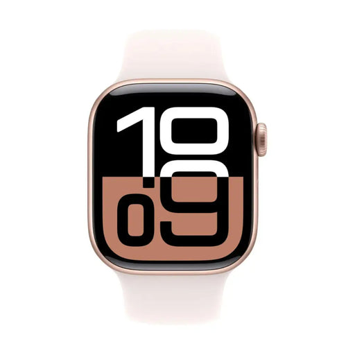 Смарт часовник Apple Series 10 GPS Розово Златист