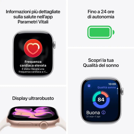 Смарт часовник Apple Series 11 Сив 1,77’’ 42 mm Ø 42 mm Ø