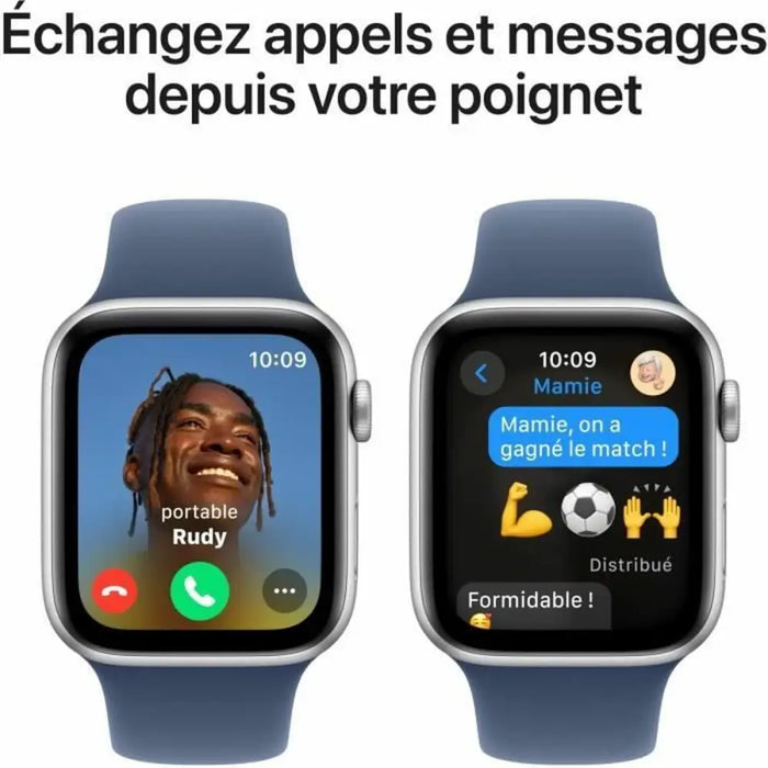 Смарт часовник Apple Син Сребрист 44 mm