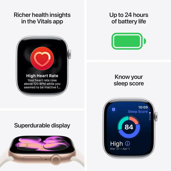 Смарт часовник Apple Титанов