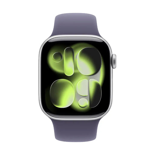 Смарт часовник Apple Watch 11 42mm Silver/Purple Band S/M