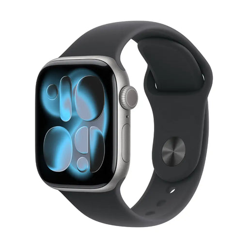 Смарт часовник Apple Watch 11 42mm Space Grey/Black Band
