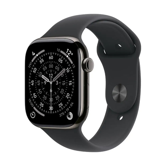 Смарт часовник Apple Watch 11 Cell 46mm Slate/Black Band