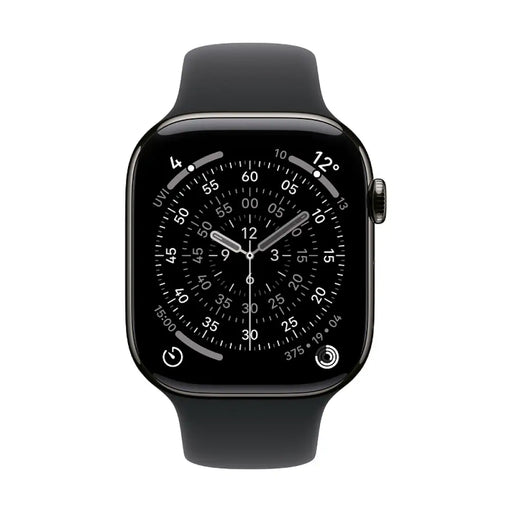 Смарт часовник Apple Watch 11 Cell 46mm Slate/Black Band
