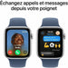 Смарт часовник Apple Watch SE Син Сребрист 44 mm