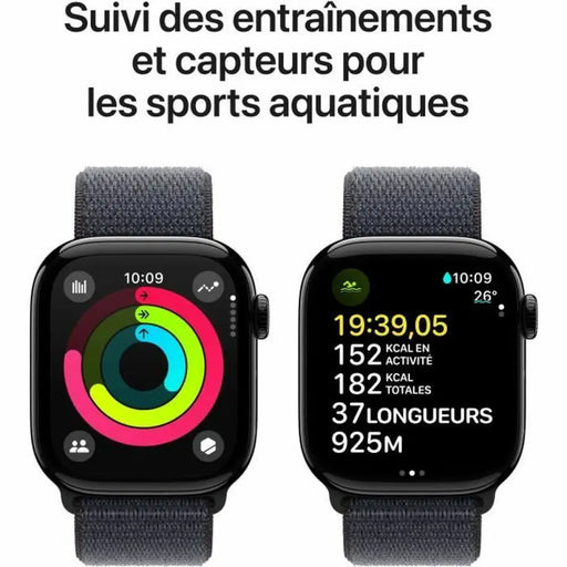 Смарт часовник Apple Watch Series 10 Черен