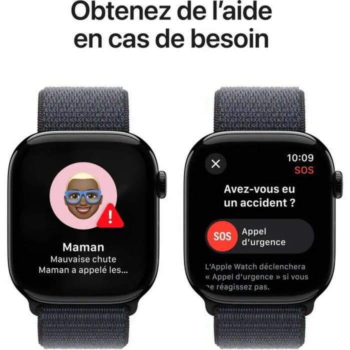 Смарт часовник Apple Watch Series 10 Черен 46 mm