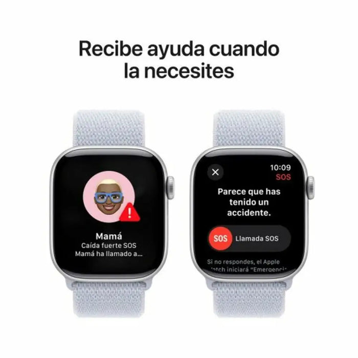 Смарт часовник Apple Watch Series 10 Син Сребрист