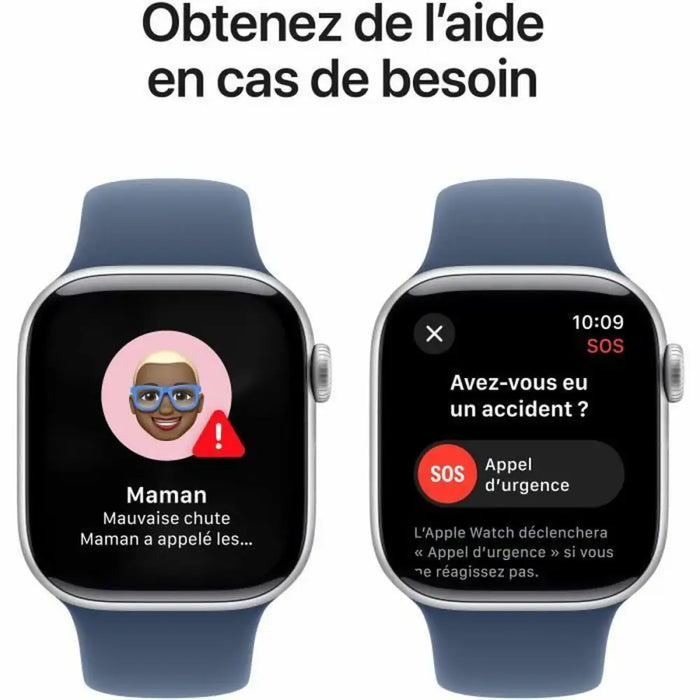 Смарт часовник Apple Watch Series 10 Син Сребрист
