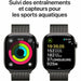 Смарт часовник Apple Watch Series 10 Сив 46 mm