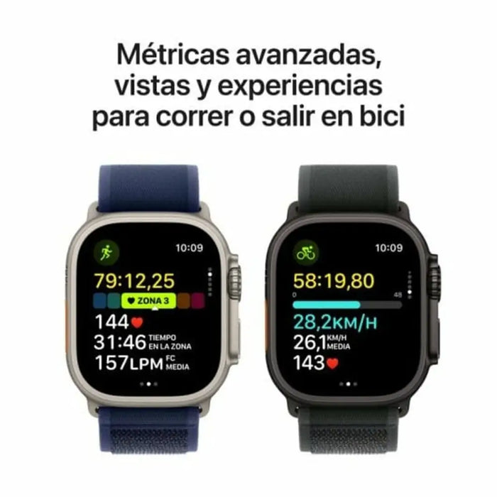 Смарт часовник Apple Watch Ultra 2 MX4R3TY/A Черен Зелен 49