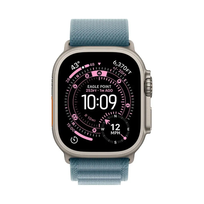 Смарт часовник Apple Watch Ultra 3 49mm Nat/Blue Alpine