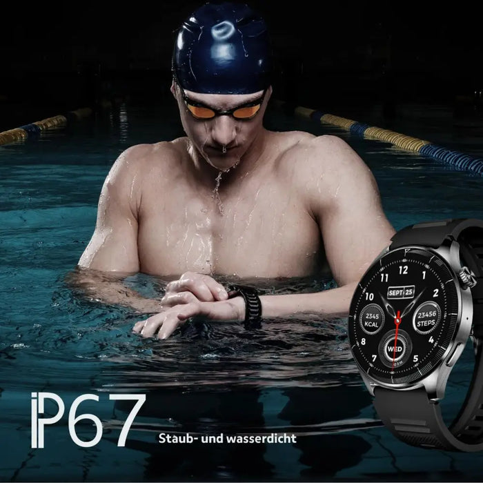 Смарт часовник beafon WATCH 301 44 mm 1,45’’ Черен