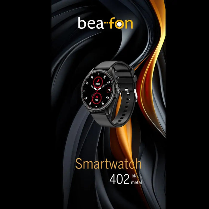 Смарт часовник beafon WATCH 402 43 mm 1,43’’ Черен