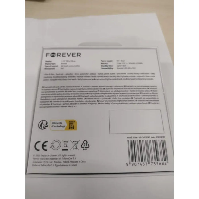 Смарт часовник Forever GSM180307 Розов