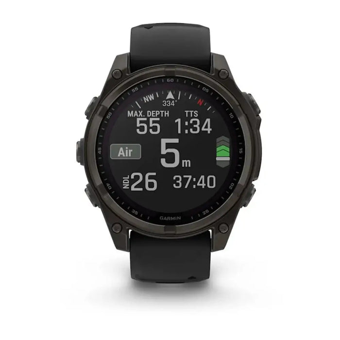 Смарт часовник Garmin Fenix 8 SOLAR SAPPHIRE GRAY