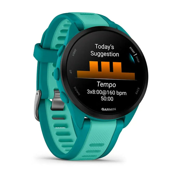 Смарт часовник GARMIN Forerunner 165 Music Син Сребрист