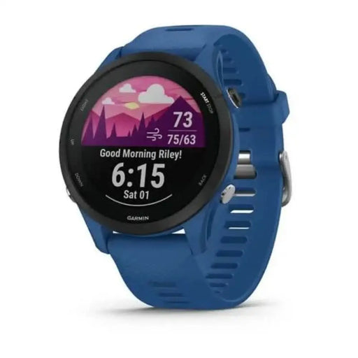 Смарт часовник Garmin Forerunner 255 46mm GPS син
