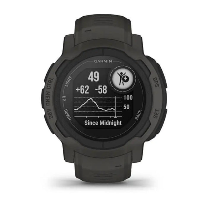 Смарт часовник GARMIN Instinct 2 45 mm 0,9’’ Черен Графит