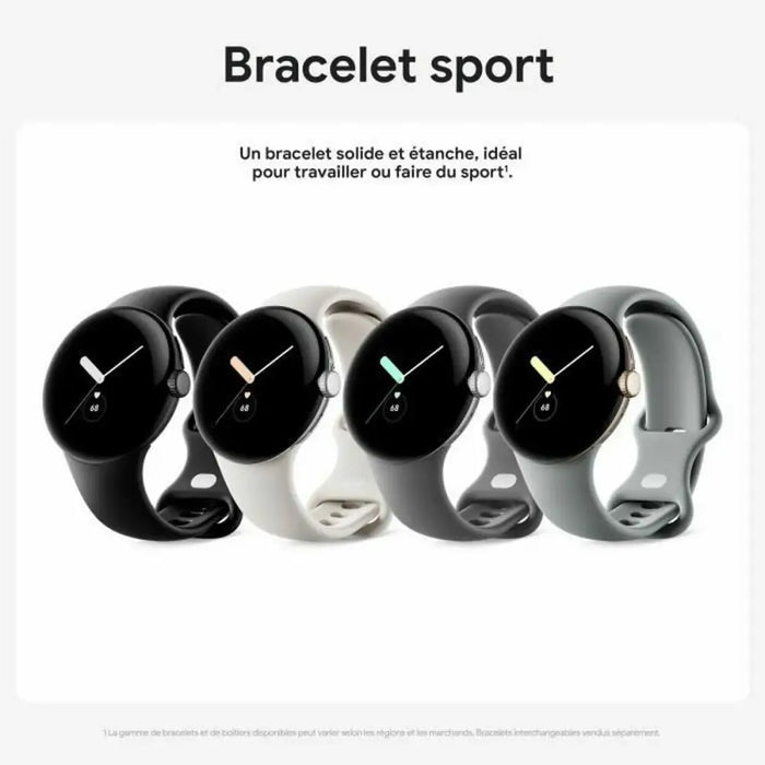 Смарт часовник Google 7762997 Черен 1,2’’ 1,6’’