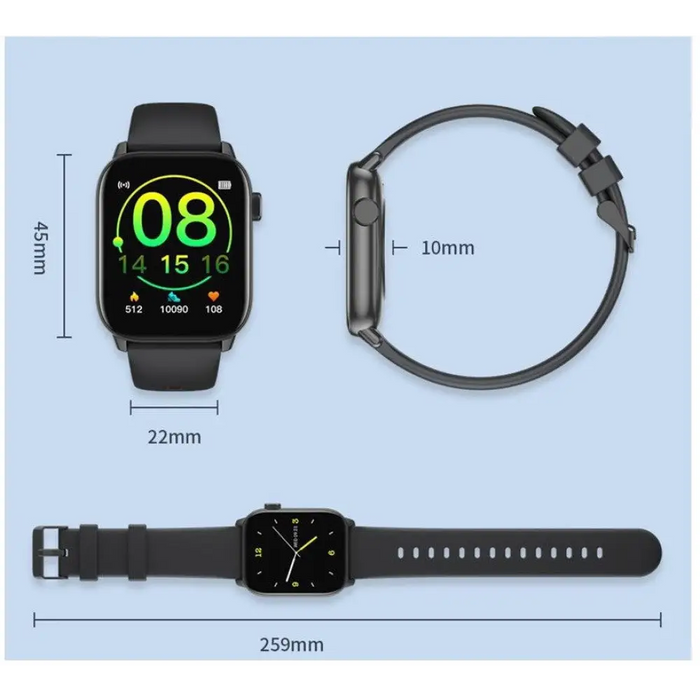Смарт часовник Oromed SMART FIT 5 Черен да 1,69’’
