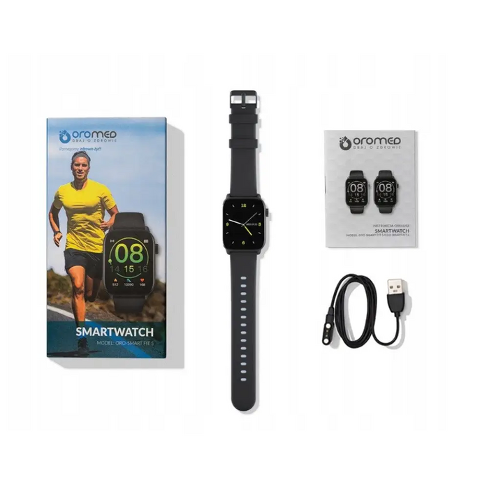Смарт часовник Oromed SMART FIT 5 Черен да 1,69’’