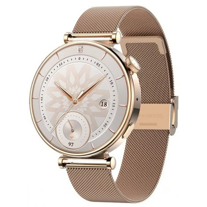 Смарт часовник RIVERSONG Glow Rose Gold Milanese